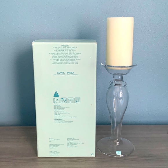 PartyLite Classic Style Pillar Holder - Medium P90637M